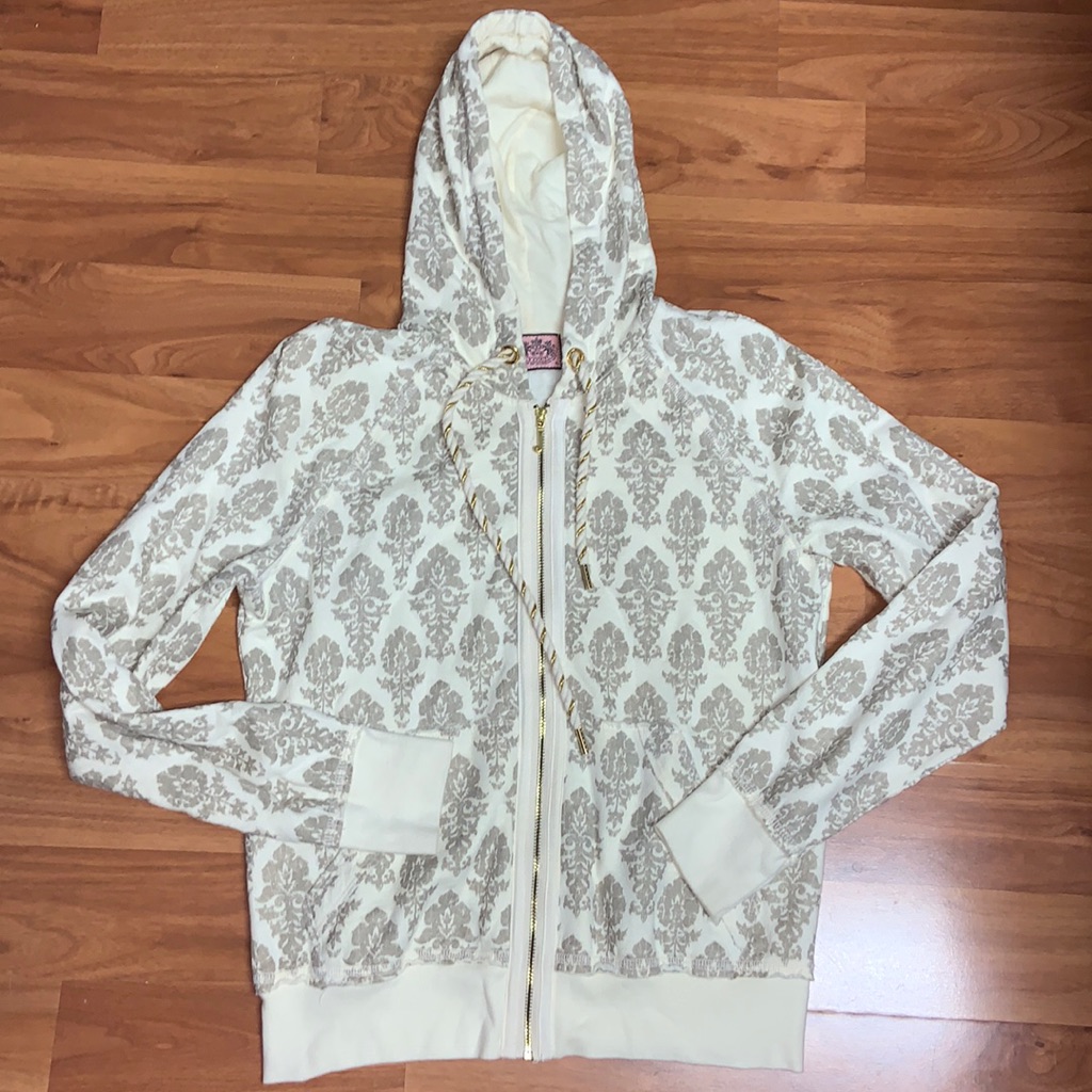 Nwot Original Juicy Couture Printed Hoodie